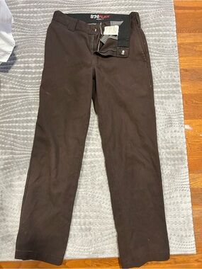 Dickies 874 Flex Men's Dark Brown Chino Pants